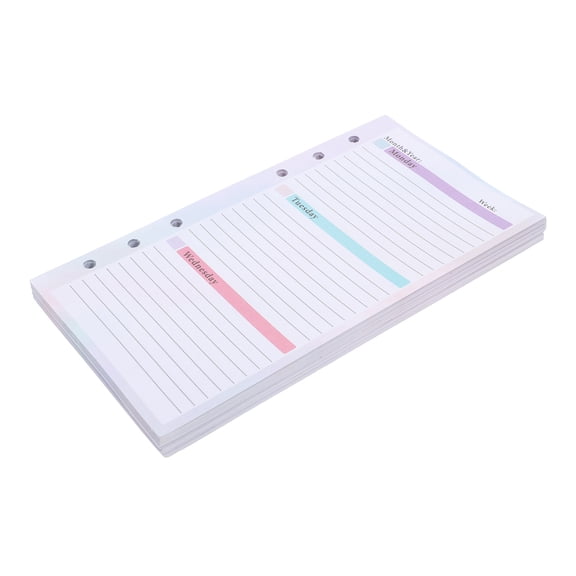YUYUETIME Spiral Weekly Planner Notepad Refillable Flexible Pages for Efficient Weekly Planning At Home