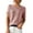 Pink, variant on Women Shirts Summer Sweaters Short Sleeve Tunic Tops 2025 Dressy Casual Business Blouses Red L