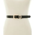 thumbnail image 2 of Giani Bernini Logo Keeper Belt, Black, Medium, 2 of 5