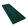 thumbnail image 6 of Ekena Millwork 12"W x 80"H True Fit PVC Hastings Fixed Mount Shutters, Thermal Green (Per Pair - Hardware Not Included), 6 of 9