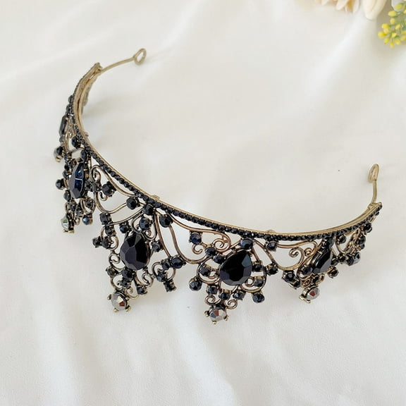 ifundom Rhinestone Headpiece Zinc Alloy Elegant Design for Women and Ladies 1 Piece Hair Accessory