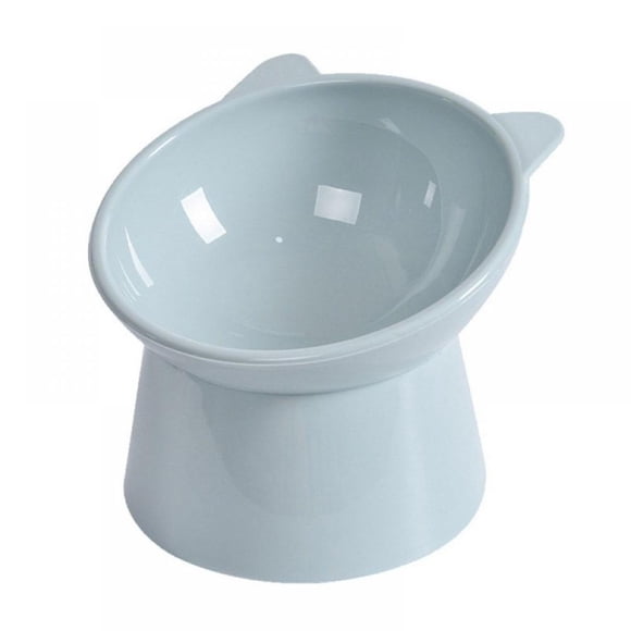 Green/Blue/Pink Pet Food Bowl Cat Dog Protects Cervical Vertebravels High Feeding Bowl