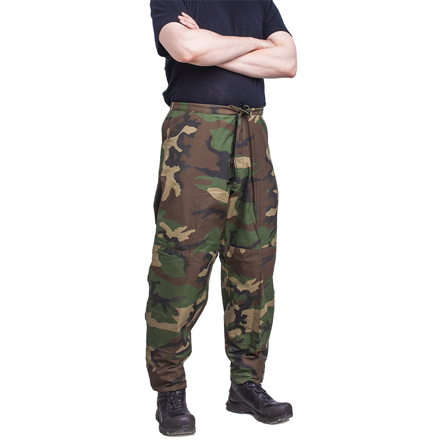 Genuine Issue - Pants, ECWCS Gore-tex, Woodland Camo, Used, size ML ...