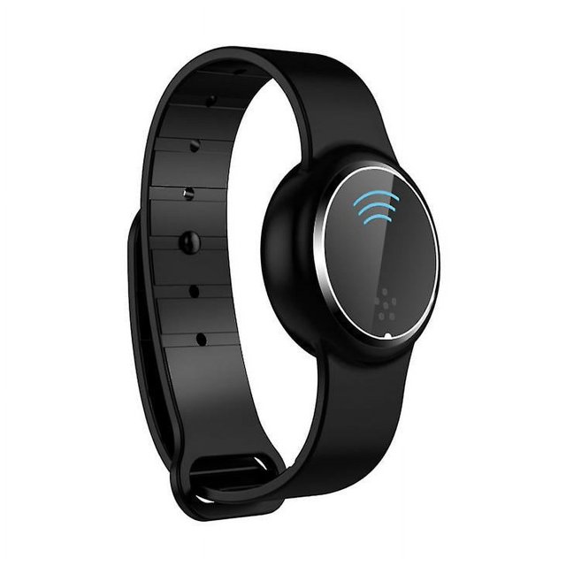 (negro) Pulsera repelente de mosquitos ultrasónica, Pulsera repelente de mosquitos electrónica, Reloj de pulsera repelente de mosquitos electrónico con carga USB