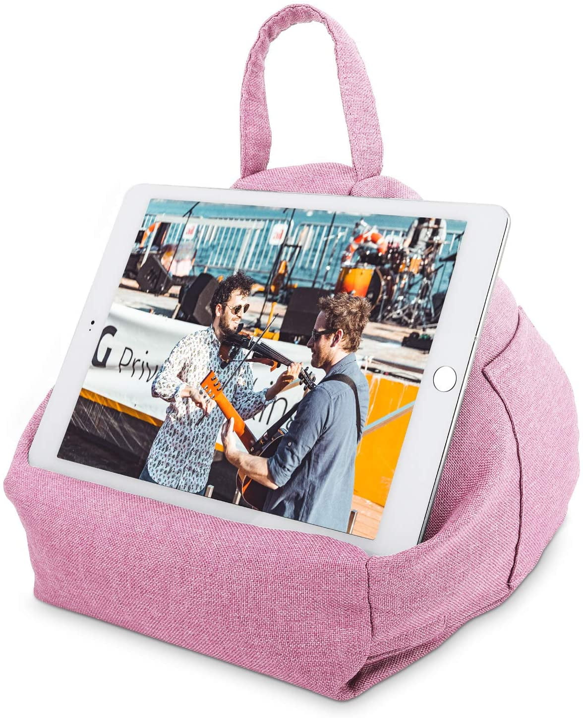 MoKo Tablet Pillow Stand, Tablet Lap Pillow on Bed Sofa Soft Cushion