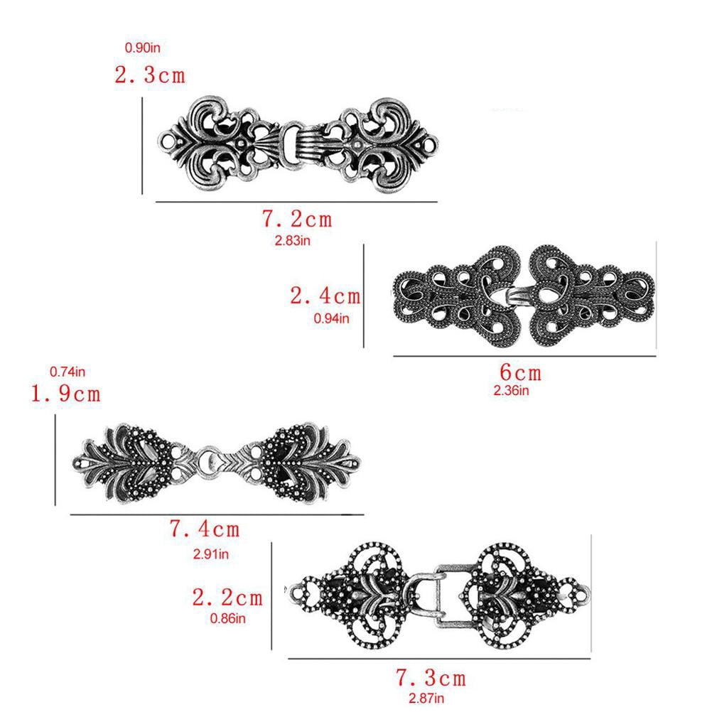 Lot De 2 Broches-pinces Pour Vêtements Femme - Or Et Argent, Vintage, Pour Cardigan, écharpe, Décolleté