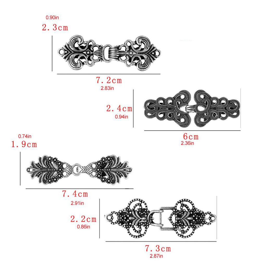 Broches Pour Vêtements Décolletés – Lot De 2 – Finitions Or Et Argent – Clip Vintage Pour Cardigan, écharpe, Robe – Design Rétro Et élégant