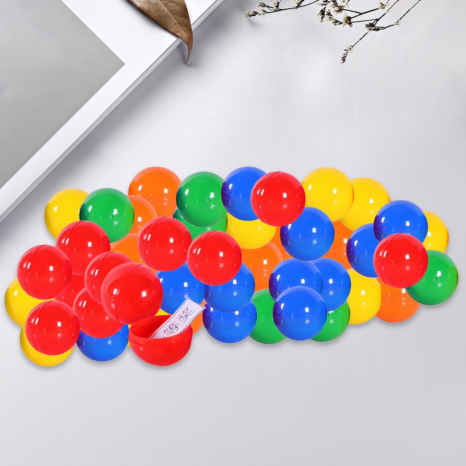 Jetons Loto TOYANDONA 1 De Boules De Tirage Au Sort Boules De Bingo Petites Boules En Plastique Numérotées Balles De Loto Balles De Tennis De Table Balles De Sphère Pour Divertissement Boule