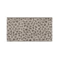 thumbnail image 4 of Authentic Hotel and Spa  Turkish Cotton Cheetah Jacquard Trim Dark Grey 4-piece Towel Set, 4 of 5