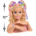 thumbnail image 3 of Cabezal de estilo Barbie Deluxe Tie-Dye, 3 of 3
