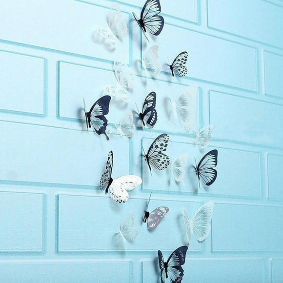 TIMIFIS Sticker 36 PCS Black White Sticker Art Wall Decal Mural Home Decoration Home Decor
