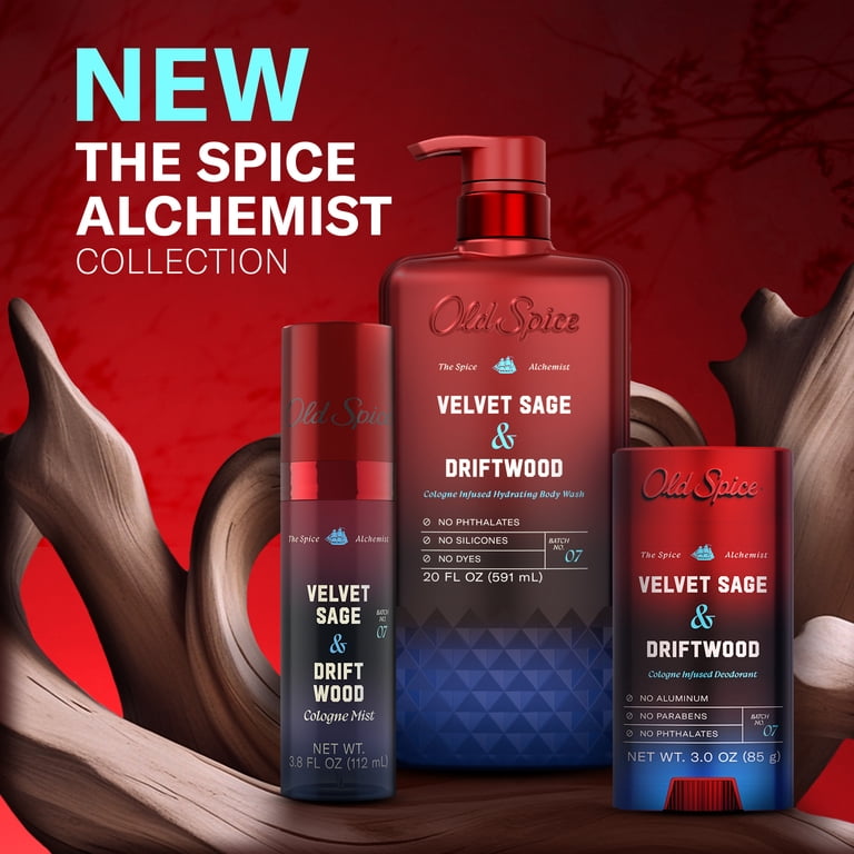 Old Spice Cologne Mist for Men, The Spice Alchemist Collection