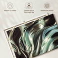 thumbnail image 6 of Elephant Stock Glossy Silver Fabric Abstract Wall Art - Horizontal Canvas Wall Art - Living Room Wall Decor - Abstract Canvas - Brown And Blue Decor - 45" x 30", 6 of 8