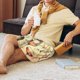 thumbnail image 5 of Fotbe Wine Pantalones Cortos de Pijama para Hombre, Ropa de Dormir, Pantalones de Pijama Cortos para Hombre-Medium, 5 of 6