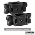 thumbnail image 3 of Mercruiser Set of 2 Dry Joint 3” Spacers with Riser Extension Kit - Replaces 864929A1, 864929A3, V6, V8 4.3L, 5.0L, 5.7L & 6.2L engines with 7 Degree Elbow - 3 inch Dry Joint Spacers by FASWORX, 3 of 7