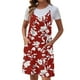 thumbnail image 1 of Falda Midi de Cintura Elástica Alta de la Mujer Falda de Pantalones Cortos Deportivos Elegantes de Tenis de Cintura Alta de San Patricio, 1 of 7