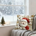 thumbnail image 7 of YIKA Christmas Tree Snowflake Reindeer Pillowcase Christmas Pillow Cover Holiday Decoration Sofa Decoration Linen Pillow Home Sofa Holiday Decoration Pillow Cover 45x45cm B, 7 of 7