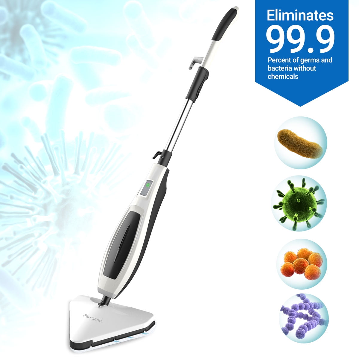 Paxcess Steam Mop Powerful Floor, Steam Cleaners For Floors And Tiles