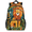 Blue, variant on Cute Highland Cow Backpack, Large Cowboy Boots Flower Travel Laptop Backpack Men Women Work Business Computer Casual Daypack Rucksack, 18 Inch