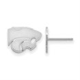 thumbnail image 3 of Auriga Fine Jewelry 925 Sterling Silver Rhodium-plated Extra Stud Earrings for Women, 3 of 6