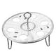thumbnail image 4 of Rejilla para vaporera de huevos con asa Accesorios para ollas duraderos Accesorios para cocina Fácil de Estilo B, 4 of 9