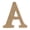 A, variant on wutoase 4 Inch Wooden Letters, Large Alphabet Letters Sign for DIY Painting Art Crafts Wedding Home Wall Decor