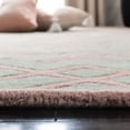 thumbnail image 4 of SAFAVIEH Chatham Ian Geometric Wool Area Rug, Green, 4' x 6', 4 of 10