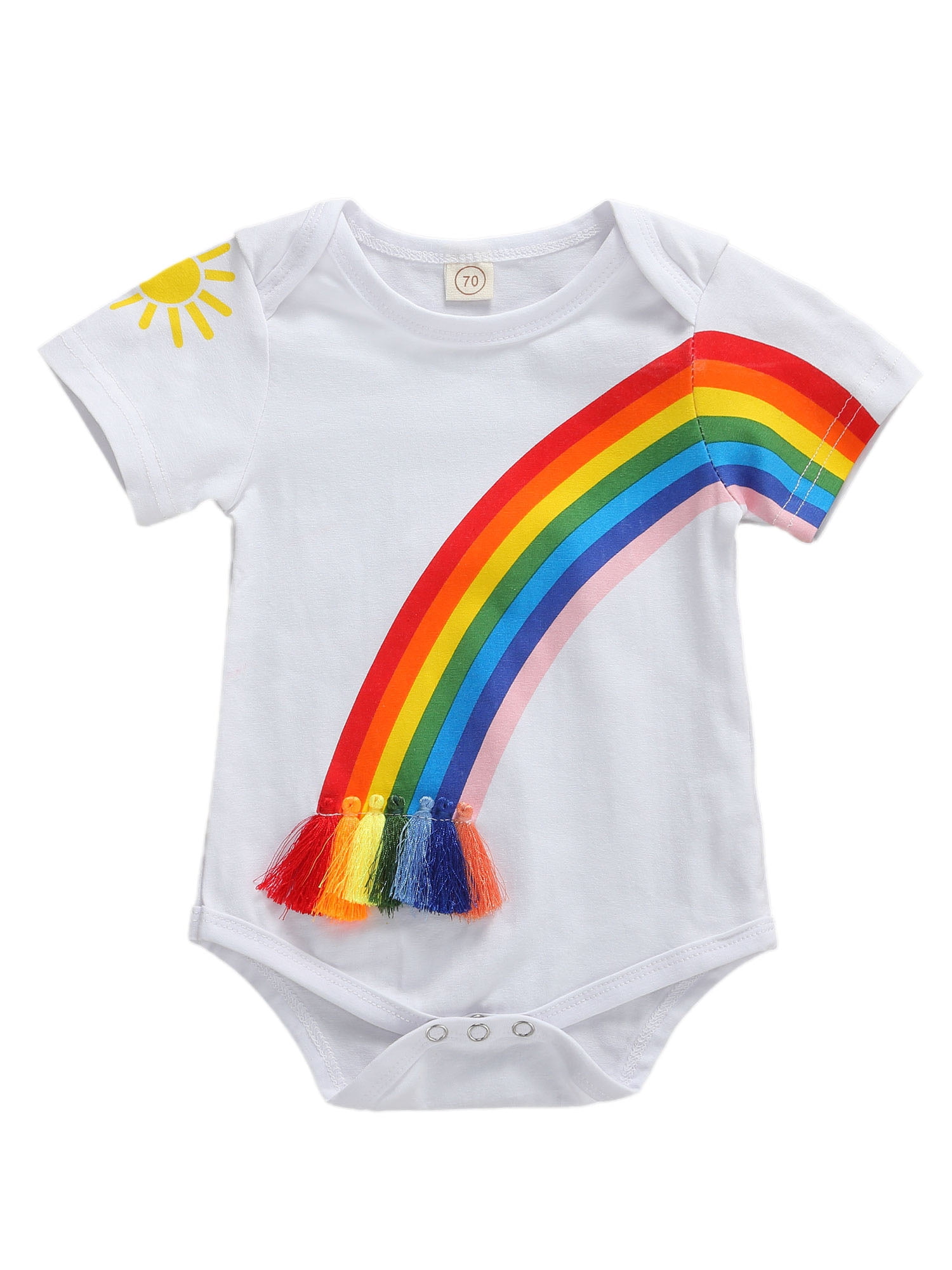 baby boy rainbow clothes