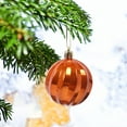 thumbnail image 6 of 2.36 Inch Christmas Balls, Christmas Tree Decoration Ornaments Shatterproof Hanging Balls for Birthday Holiday Wedding Decorations, Set of 12, 6 of 6