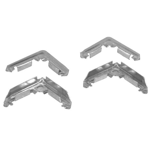 Marco de pantalla Corner Prime-Line Mill Metal 0,8 cm x 1,9 cm, paquete de 1