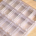 thumbnail image 1 of Contenedor de Cuentas de material de Alta, Caja de Imitación, Práctica y Ecológica para la TiDa de Manicura en el HOGAR, 1 of 7