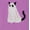 Purple Pushup, variant on Girls Halloween Fleece Sweatshirt, Sizes 4-18