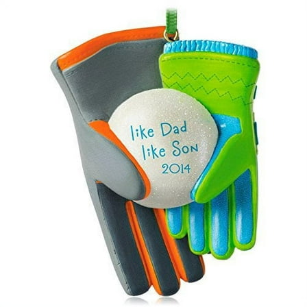 Hallmark QGO1126 Like Dad, Like Son - 2014 Keepsake Ornament