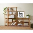 thumbnail image 4 of Eveokoki Love One Another As I Have Loved You Sign 16 Inch, Rustic Farmhouse Decor for the Home Sign, Wall Decorations, Modern Farmhouse Wall Decor, Rustic Wall Hanging Sign with Solid Wood Frame, 4 of 7