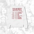 thumbnail image 4 of Taylor Swift The Eras Tour Photo Algodón Blanco Crewneck Sudadera Hombres Y Mujeres Talla Grande Vintage Impresión Pareja Moda Casual Streetwear Manga Larga Top, 4 of 4