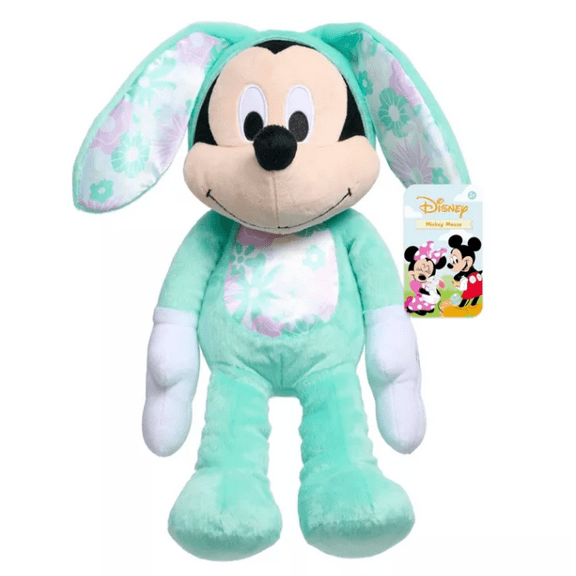 Disney Easter Large Plush Mickey Mouse 17"