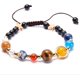 thumbnail image 1 of Pulsera Planeta Sistema Solar Universo Galaxia Pulsera Hecha a Mano Pulsera de Cuentas de Piedra Natural Cadena Ajustable Regalos de astronomía Brazalete, 1 of 5