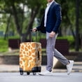 thumbnail image 3 of HELLHERO Giraffes Licking Spots Suitcase Cover for Kids, Polyester Spandex Anti Abrasion Personalized Luggage Cover All Size, 3 of 7