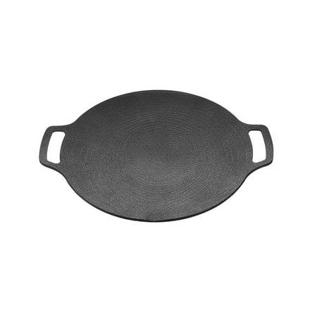 

Outdoor Non Stick Round Baking Tray Iron Household Easy To Clean Baking Tray