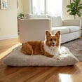thumbnail image 5 of Best Friends by Sheri Large Comfy Crate Washable Mat Dog Bed, Oyster Herringbone, 5 of 7
