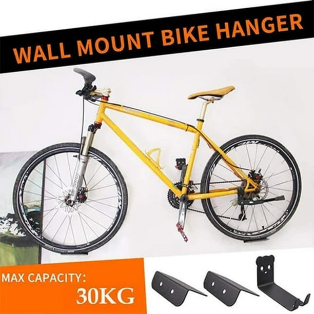 Bicycle rack wall metal hook bicycle mountain bike wall bracket road bike wall rack sale