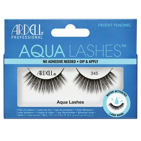 Ardell Aqua Lashes 345, Black, 1 Pair
