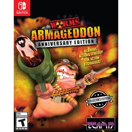 Worms Armageddon Anniversary Collectors Edition - Nintendo Switch