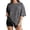 Black, variant on Womens Summer Tops Short Sleeve Crewneck Loose Fit T Shirts for Women Oversized Casual Basic Tee Street Fashion