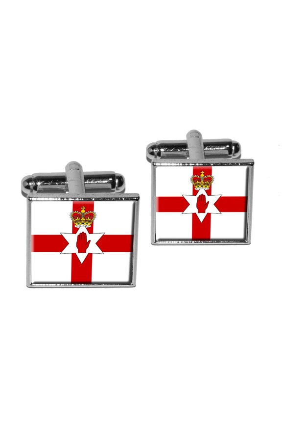 Northern Ireland Flag - Ulster Banner Square Cufflinks