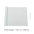 thumbnail image 2 of IDEANATEGRATE Frosted Window Film 1Pack Transparent PVC UV Blocking for Home and Office Use, 2 of 8