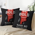 thumbnail image 3 of LALILO Throw Pillow Covers Bold Bold Human Inspiration Life Man Cushion Cover 18" x 18", 2 Pack, 3 of 6