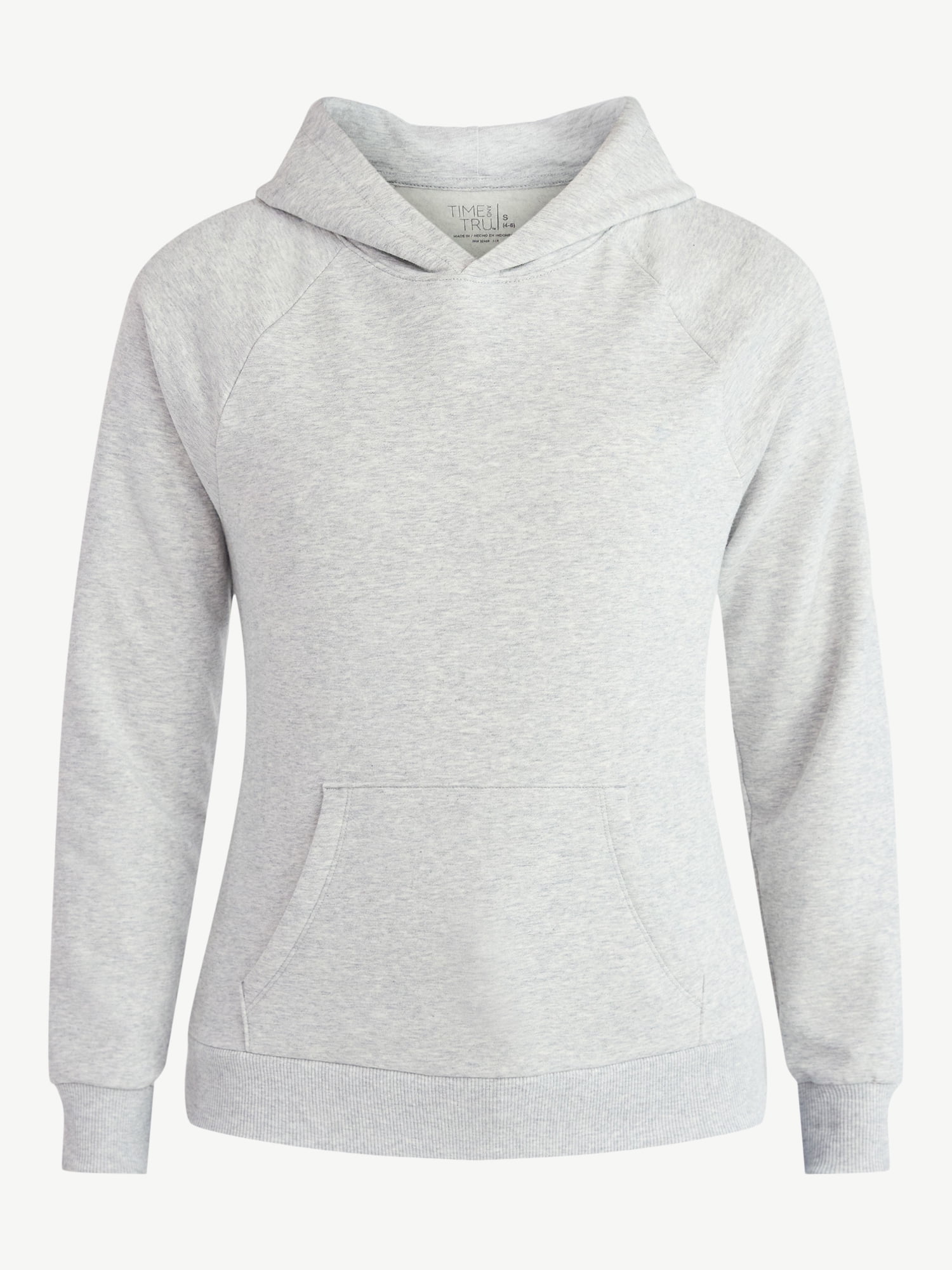 Time and Tru Women's Fleece Hoodie, Sizes XS-XXXL