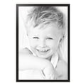 thumbnail image 2 of ArtToFrames 27" x 40" Raw Edge Black Picture Frame, 27x40 inch Black MDF Poster Frame (WOM-4460),  Pack, 2 of 8