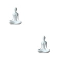 thumbnail image 1 of Bewildely Decoración de cerámica para chica de Yoga, simulación moderna de estilo Simple, Color sólido, elegante decoración de adorno para Type1 NO1, 1 of 6